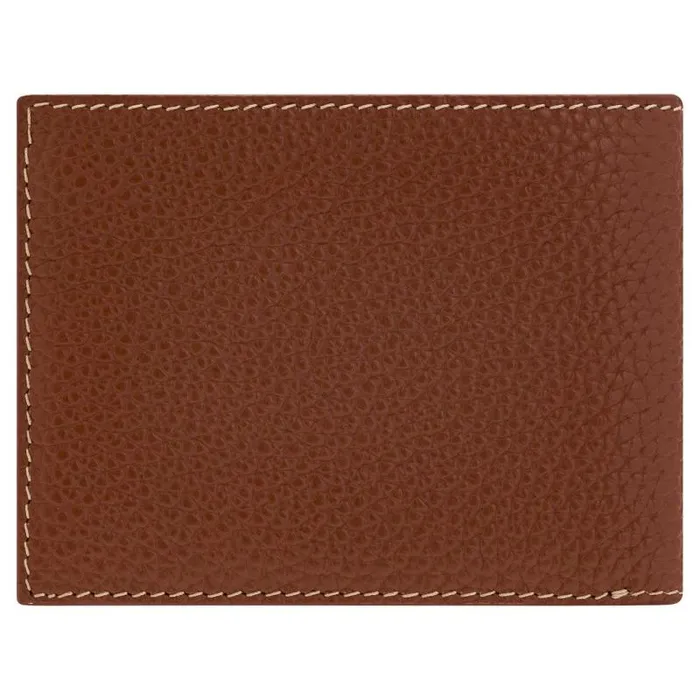 Oroton Wallets Men Marcus 8 Card Wallet Dark Whiskey
