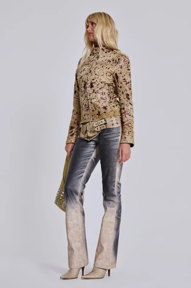 Outerwear Real Cowhide Piston Jacket Jaded London Women