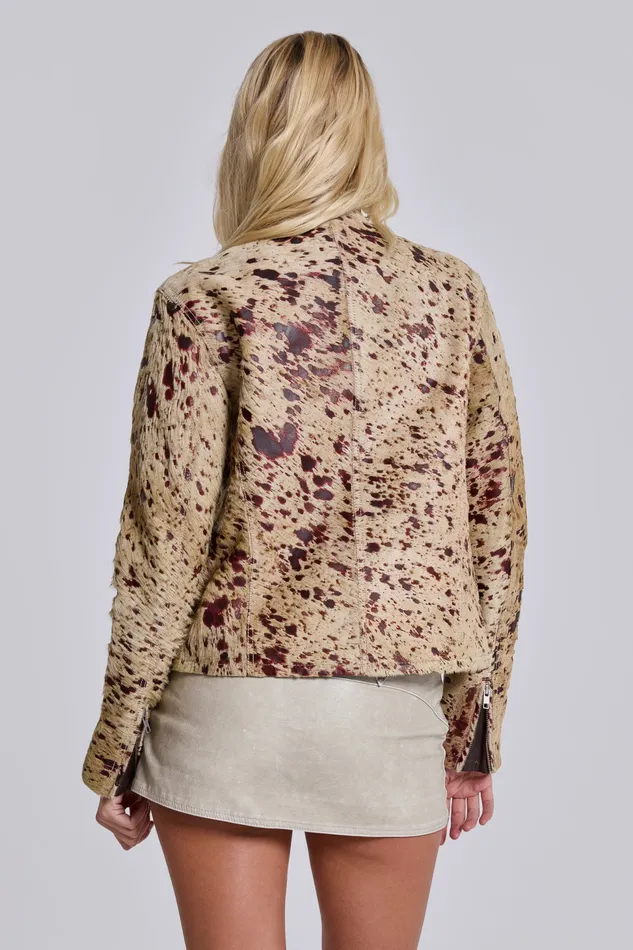 Outerwear Real Cowhide Piston Jacket Jaded London Women