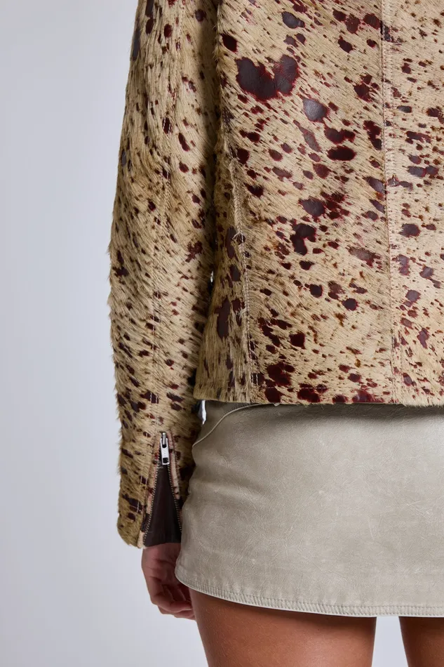Outerwear Real Cowhide Piston Jacket Jaded London Women
