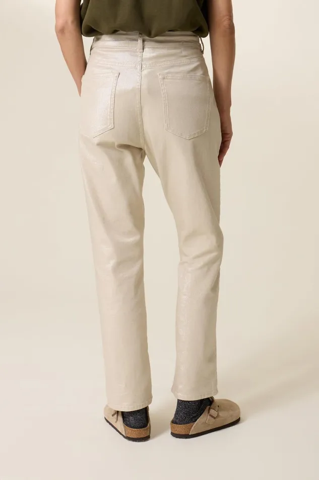 Pants and Jeans Women Leon and Harper Edgara Dulc Pants Silver