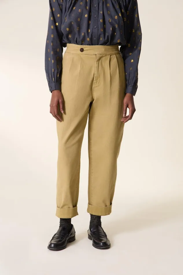 Pants and Jeans Women Leon and Harper Penelope Pln Pants Caramel
