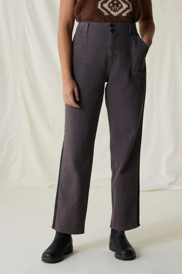 Pants and Jeans Women Leon and Harper Pistil Pln1 Trousers Forest