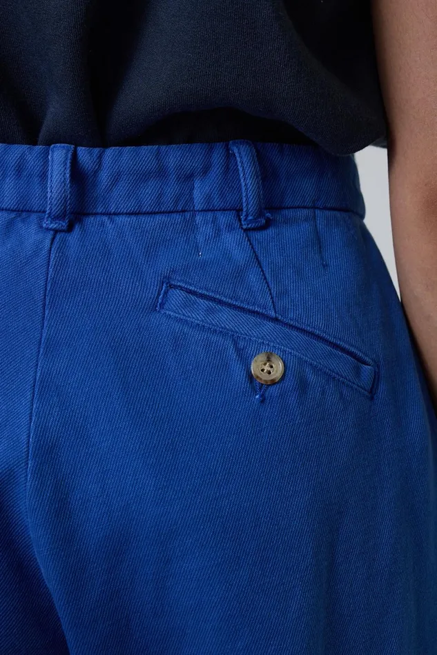 Pants and Jeans Women Leon and Harper Prodige Pln1 Trousers Blue