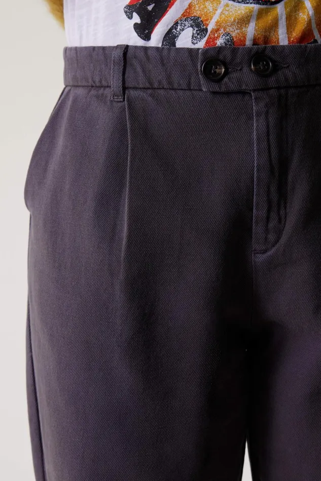 Pants and Jeans Women Leon and Harper Prodige Pln1 Trousers Forest