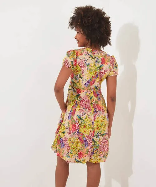Perfect Peacock Button Front Dress Yellow Apparel Dresses Joebrowns Perfect Peacock Button Front Dress Yellow Apparel Dresses Joebrowns