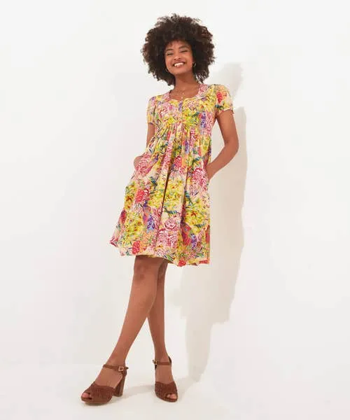 Perfect Peacock Button Front Dress Yellow Apparel Dresses Joebrowns Perfect Peacock Button Front Dress Yellow Apparel Dresses Joebrowns