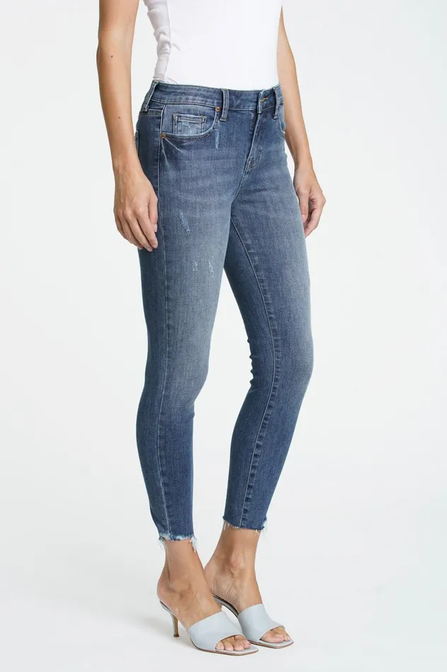 Pistola Denim Audrey Mid Rise Skinny Crop 8211 Arlington Women Denim