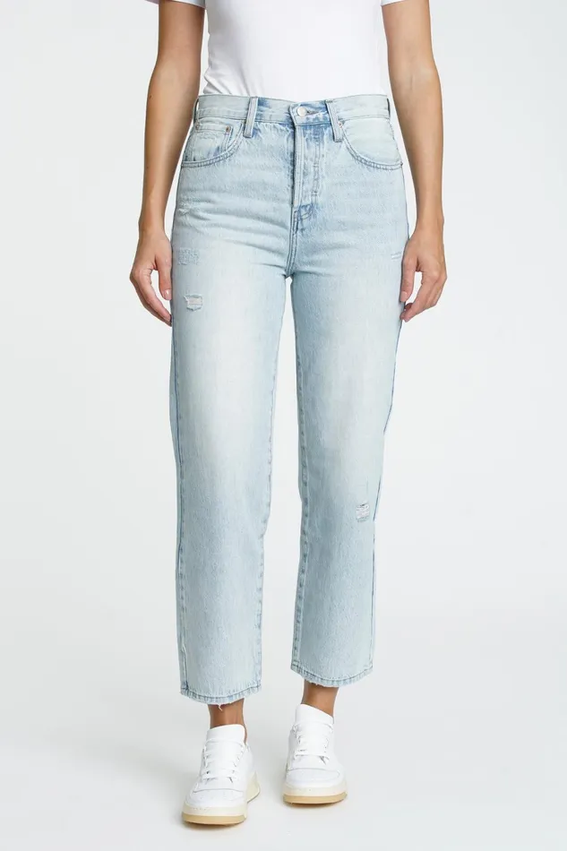 Pistola Denim Cassie Super High Rise Straight Crop 8211 Soulmate Women Denim