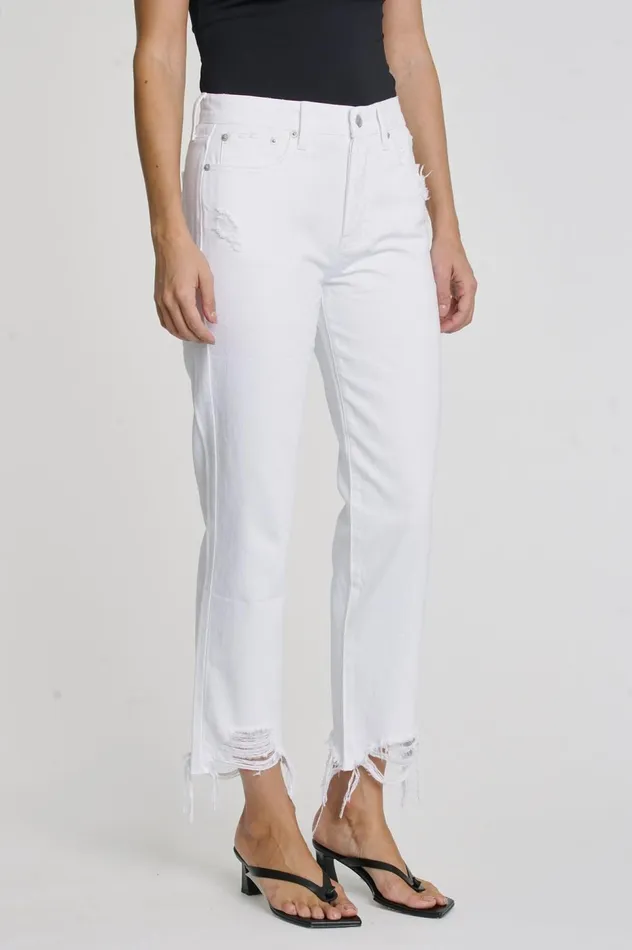 Pistola Denim Charlie High Rise Straight Leg 8211 Break The Ice Women Denim