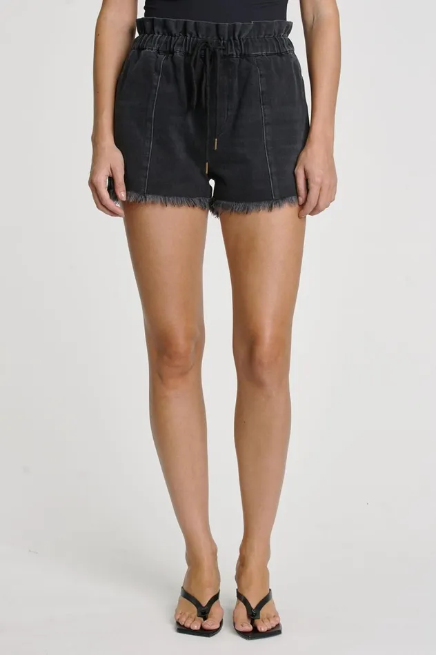 Pistola Denim Cooper Paperbag Short 8211 Salem Women Denim