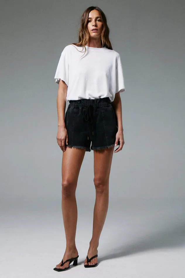 Pistola Denim Cooper Paperbag Short 8211 Salem Women Denim