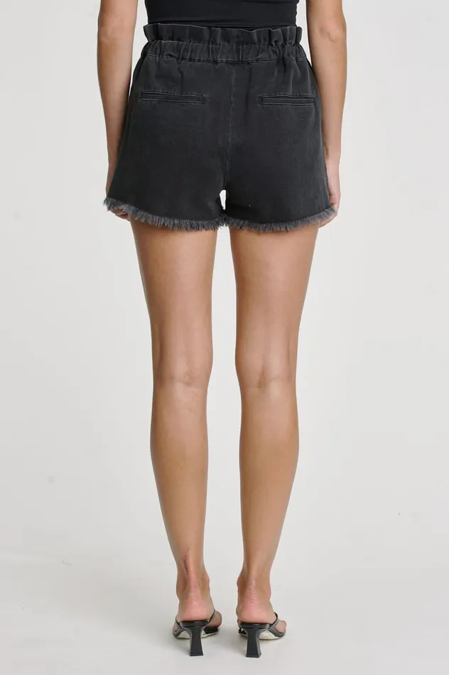 Pistola Denim Cooper Paperbag Short 8211 Salem Women Denim