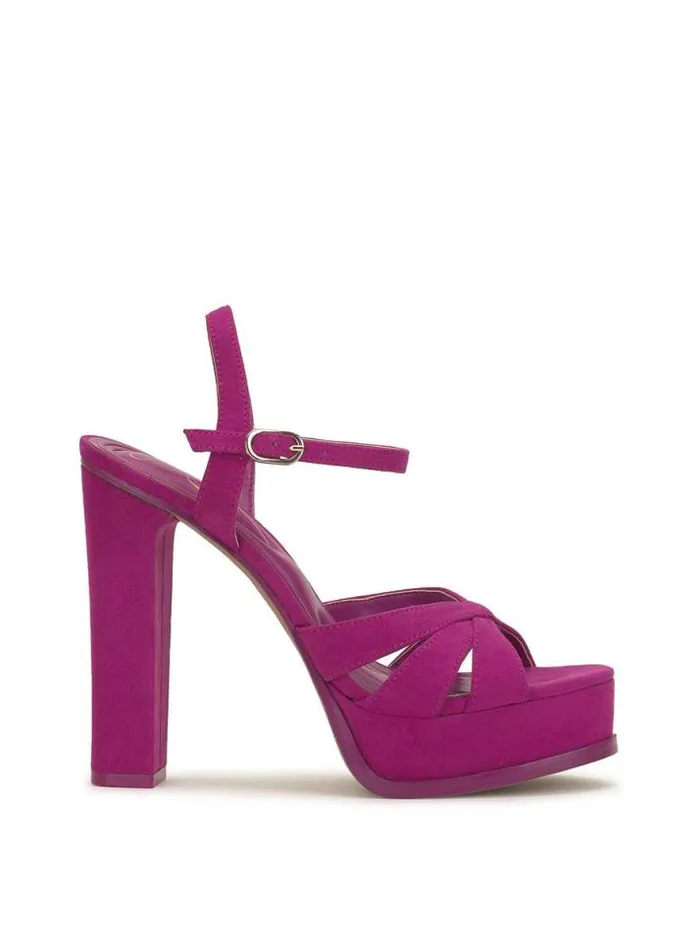 Platforms Shoes Jessica Simpson Giddings Platform Sandal In Berry Blast