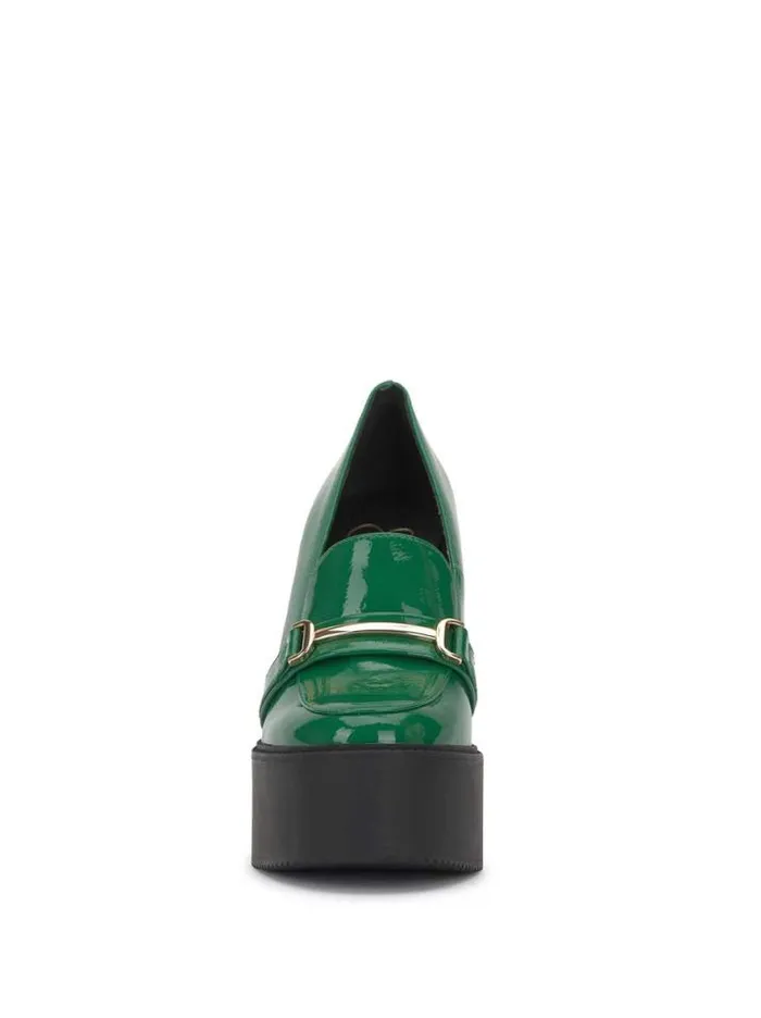 Platforms Shoes Jessica Simpson Himinka Platform Loafer In Green