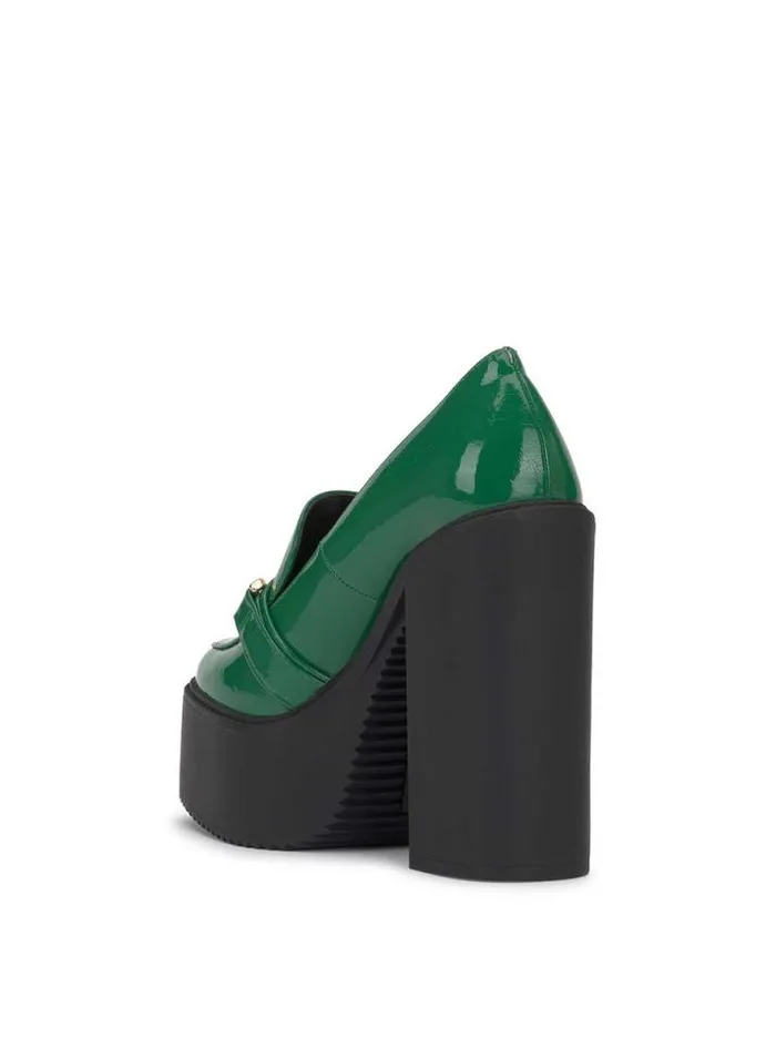 Platforms Shoes Jessica Simpson Himinka Platform Loafer In Green
