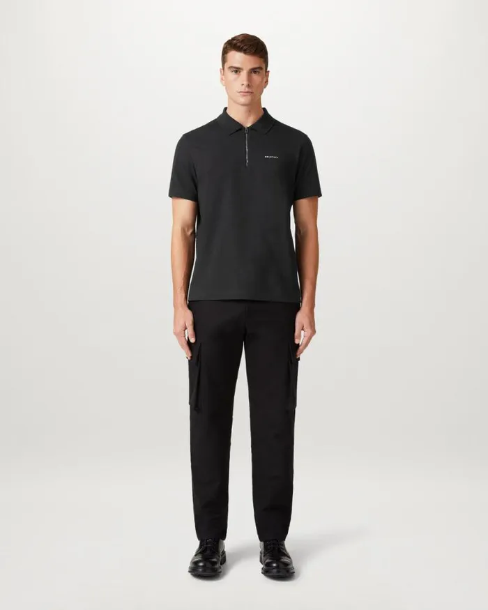 Polo Shirts Men Belstaff Alloy Polo Black Polo Shirts Men Belstaff Alloy Polo Black