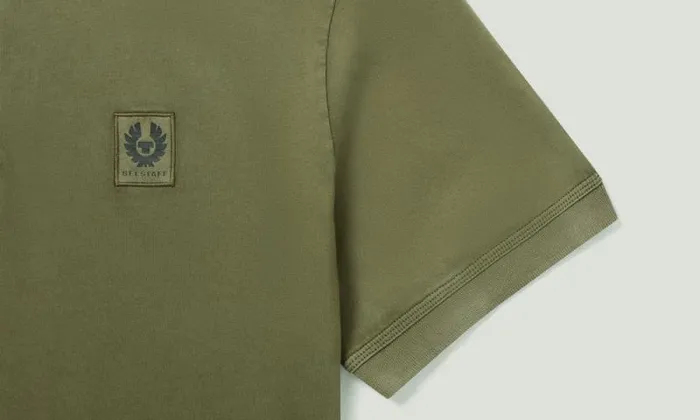 Polo Shirts Men Belstaff Hockley Polo Surplus Green Polo Shirts Men Belstaff Hockley Polo Surplus Green