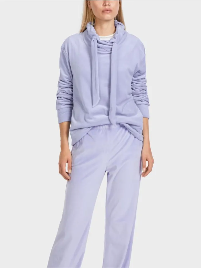 Pullover and Sweatshirts Damen Marc Cain Weiches SweatShirt Soft Violet