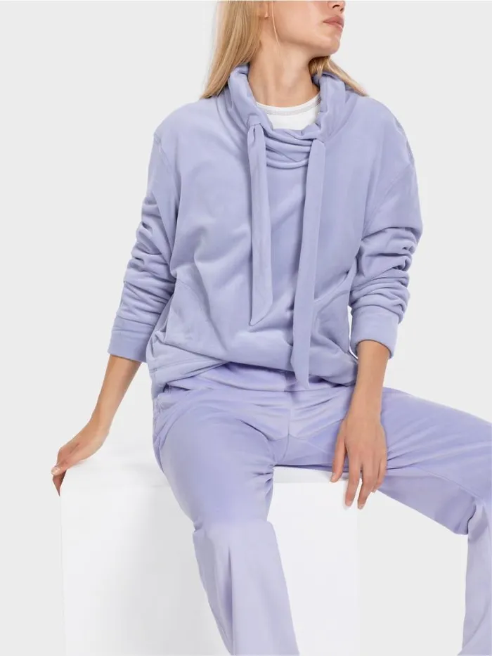 Pullover and Sweatshirts Damen Marc Cain Weiches SweatShirt Soft Violet