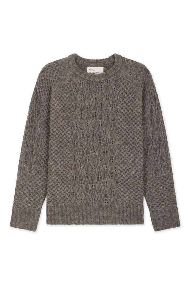 Pulls and Vests Women Leon and Harper Marius Chn Jumper Grey
