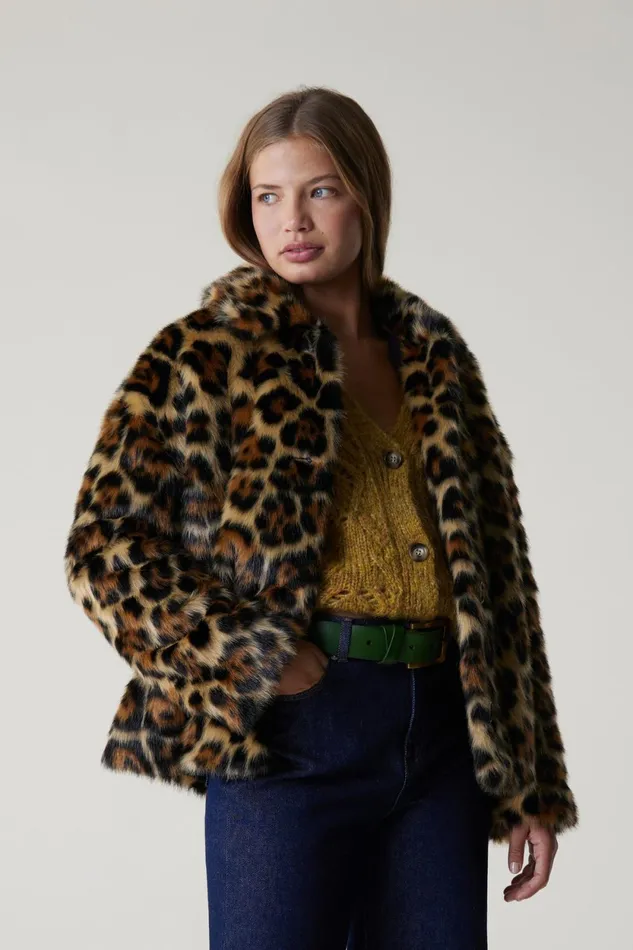 Pulls and Vests Women Leon and Harper Moreau Mix Cardigan Yellow