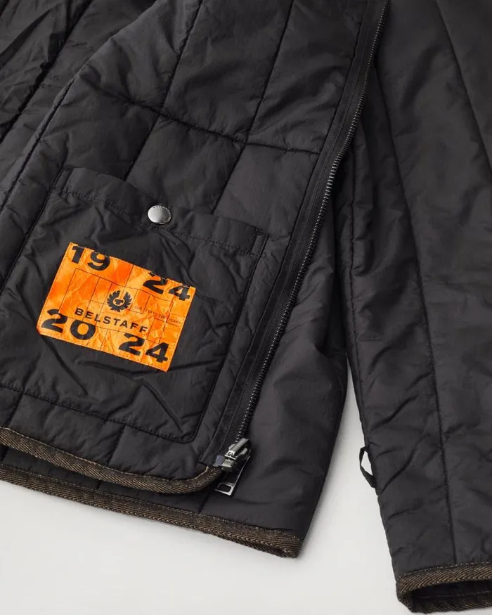 Quilt and Down Jackets Men Belstaff Centenary Quilt Jacket Black Quilt and Down Jackets Men Belstaff Centenary Quilt Jacket Black