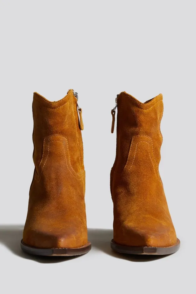 R13 Cowboys Women ANKLE COWBOY BOOT 8211 LIGHT BROWN R13 Cowboys Women ANKLE COWBOY BOOT 8211 LIGHT BROWN
