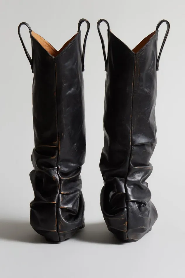 R13 Cowboys Women MID COWBOY BOOT 8211 REMOVE