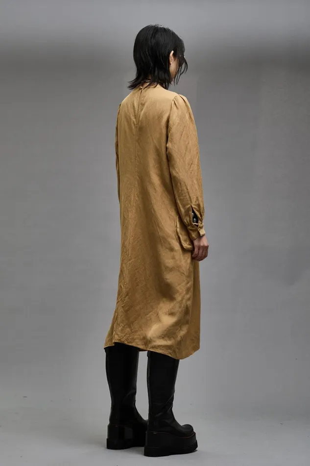 R13 Dresses and Skirts Women BELLOW POCKET DRESS 8211 KHAKI