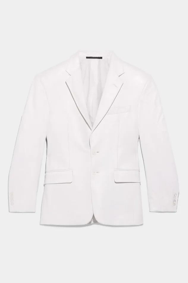 R13 Jackets and Coats Women Strong Shoulder Notch Lapel Blazer Denim