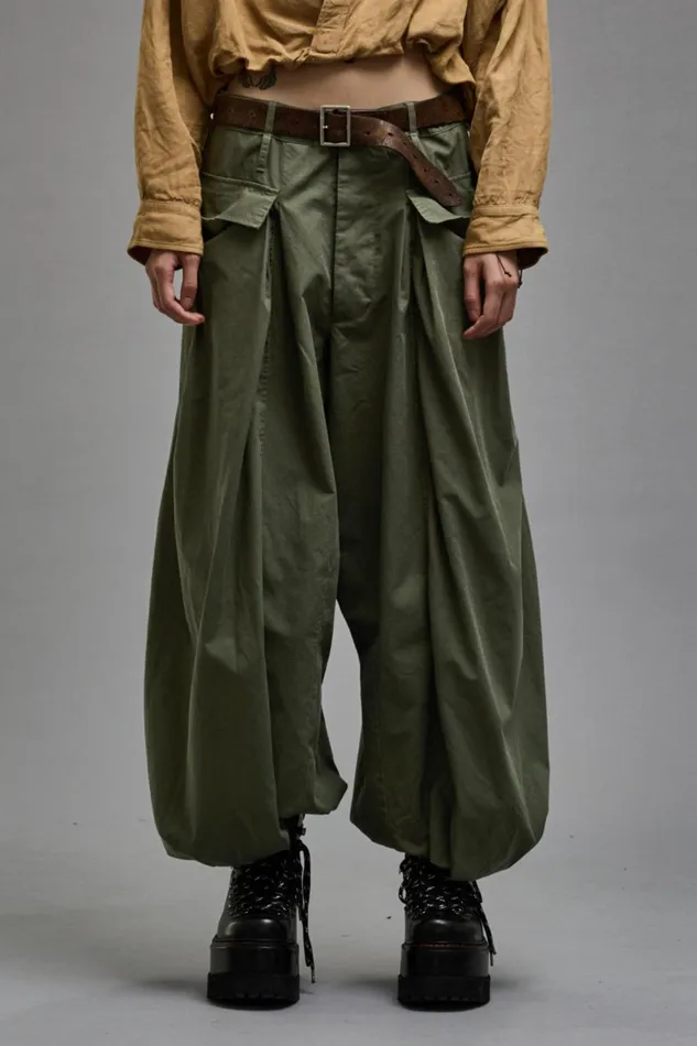 R13 Pants and Shorts Women JESSE ARMY PANT 8211 OLIVE RIPSTOP