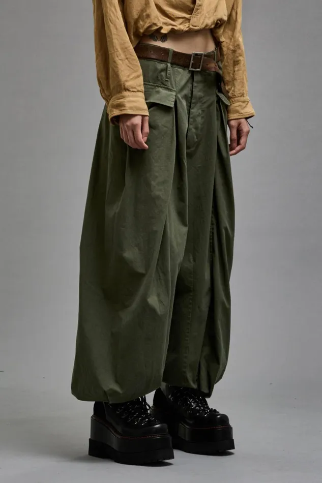 R13 Pants and Shorts Women JESSE ARMY PANT 8211 OLIVE RIPSTOP