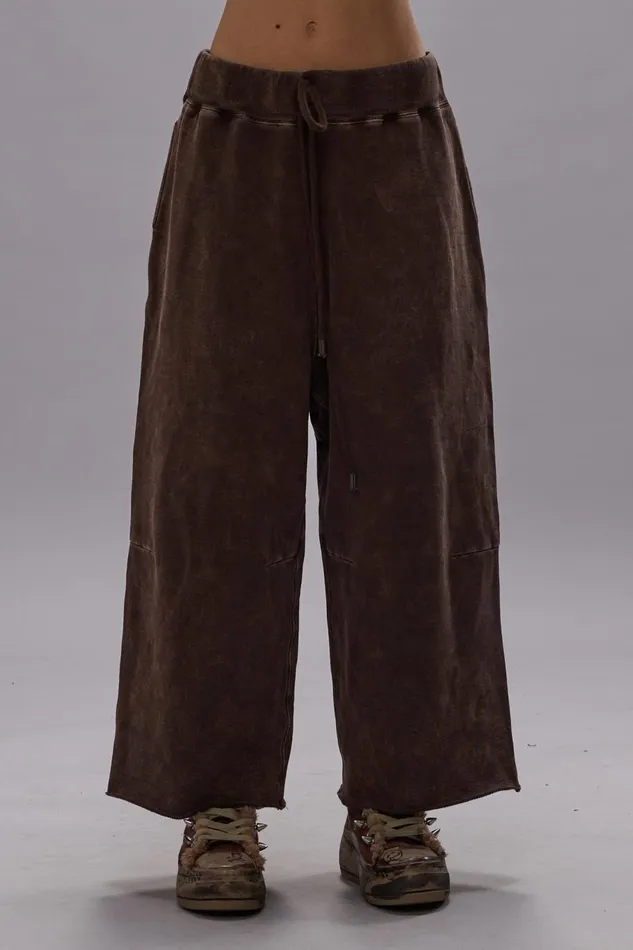 R13 Sale Women ARTICULATED KNEE SWEATPANT 8211 BROWN R13 Sale Women ARTICULATED KNEE SWEATPANT 8211 BROWN