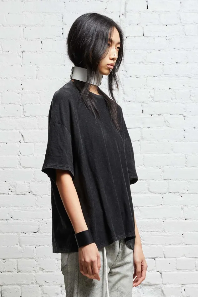 R13 Sale Women BOXY T 8211 ACID BLACK