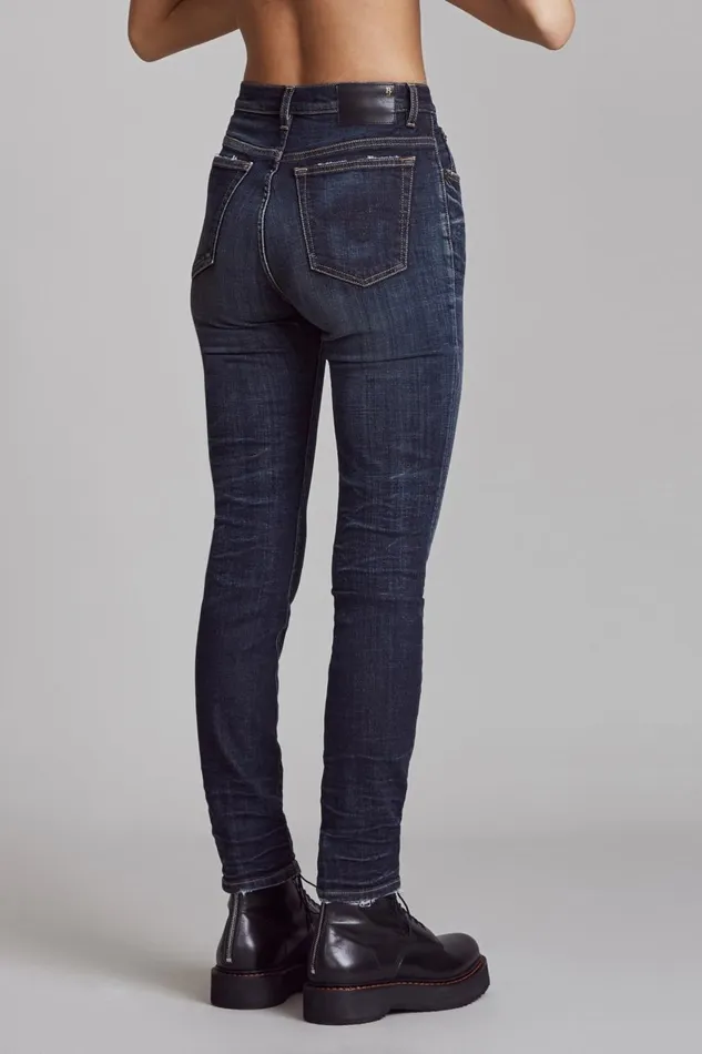 R13 Sale Women High Rise Skinny 8211 Howell Indigo Denim
