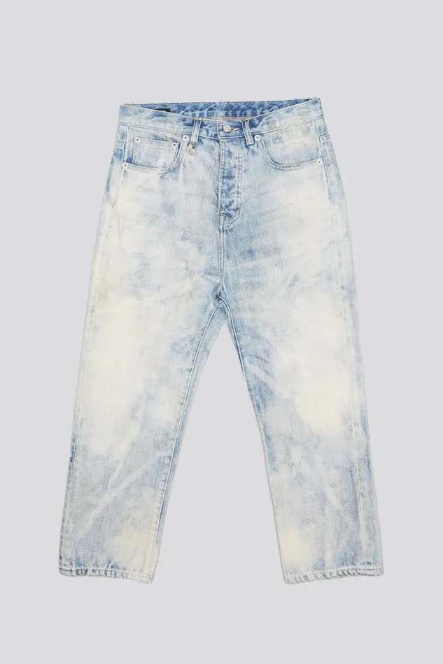 R13 Sale Women TAILORED DROP JEANS 8211 VINTAGE ASH BLUE