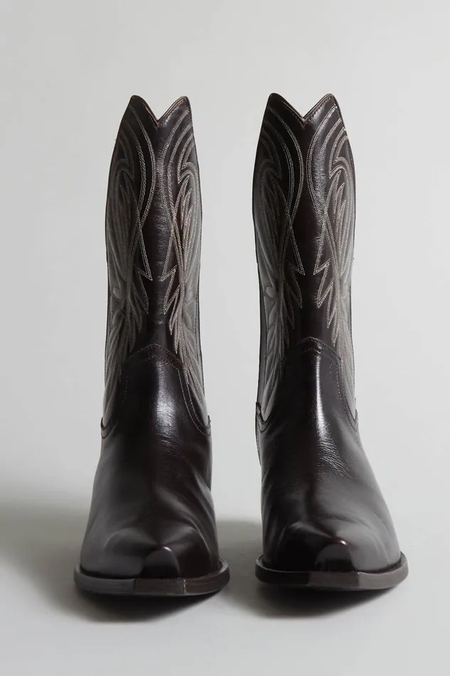 R13 Sale Women TALL HALF ANKLE COWBOY BOOT