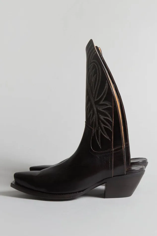 R13 Sale Women TALL HALF ANKLE COWBOY BOOT