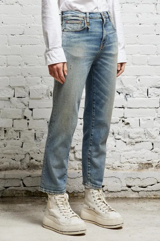 R13 Skinny Women SHELLEY SLIM 8211 HESTER BLUE STRETCH