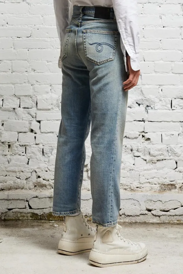 R13 Skinny Women SHELLEY SLIM 8211 HESTER BLUE STRETCH