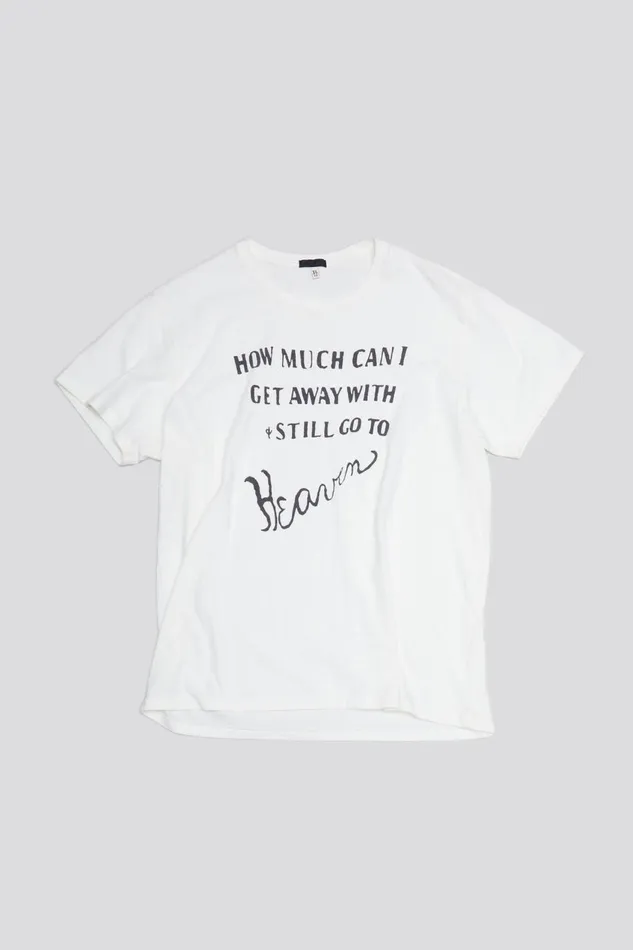 R13 TShirts Women HEAVEN SEEKER BOY T 8211 ECRU