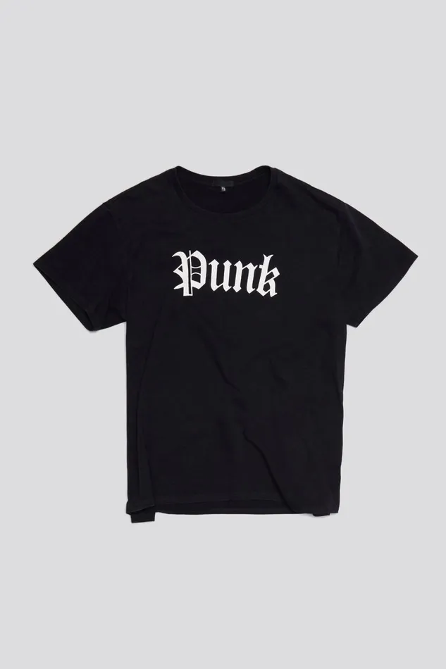 R13 TShirts Women PUNK BOY T 8211 BLACK