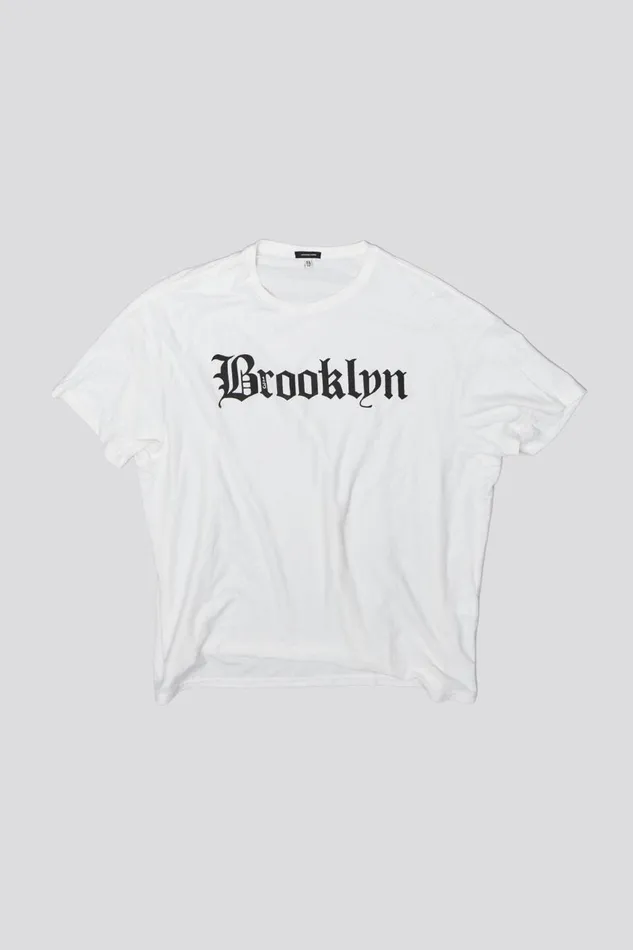 R13 TShirts Women R13 BROOKLYN RELAXED T 8211 ECRU