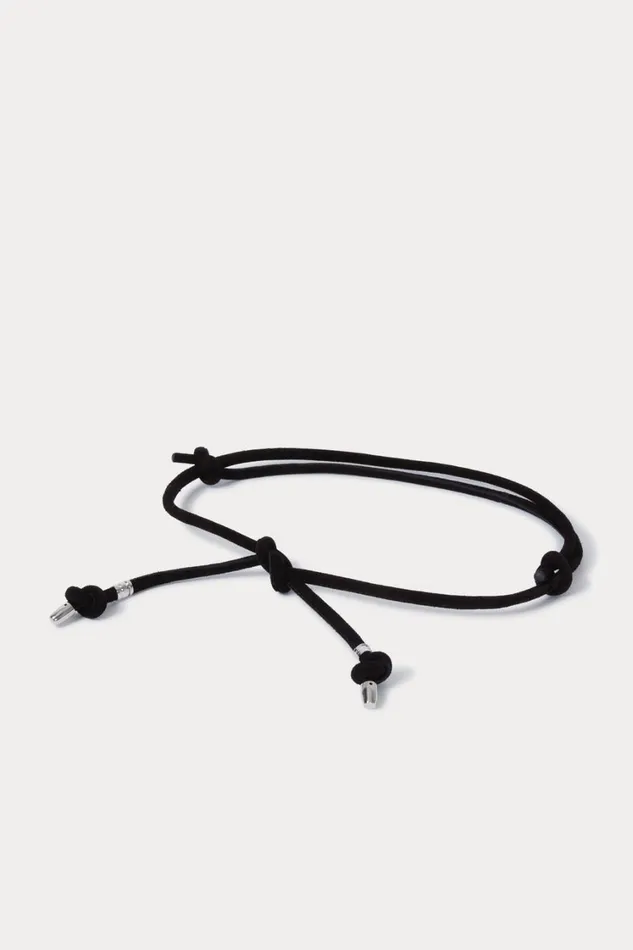 Rachel Comey Belts Women Tubular Tie Belt WHardware Black