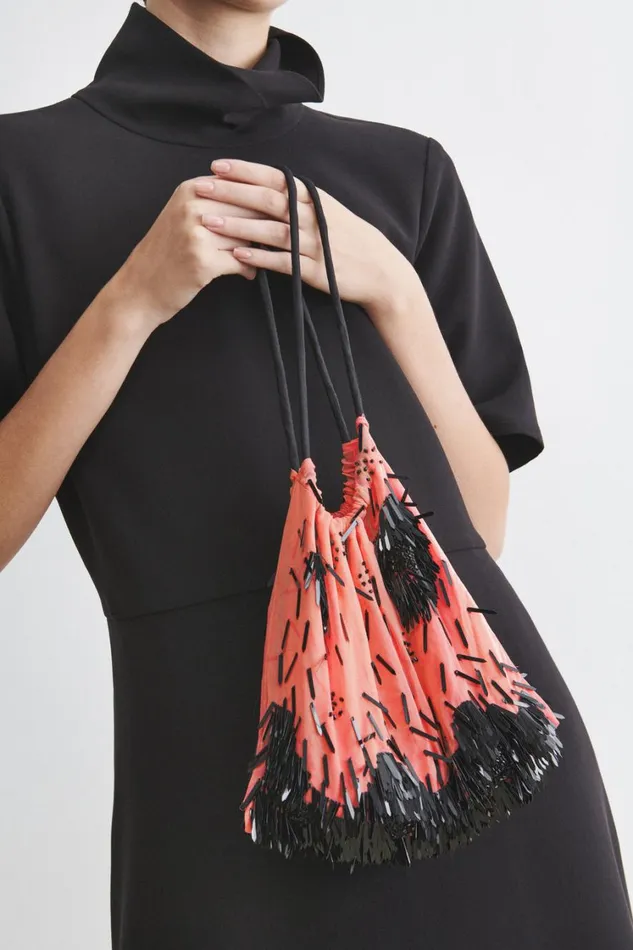 Rachel Comey Clutches Handbags Crossbody Women Hibiscus Fringe Bag Black Rachel Comey Clutches Handbags Crossbody Women Hibiscus Fringe Bag Black