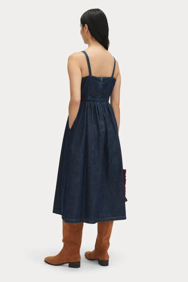 Rachel Comey Dresses Women Baldacci Dress Dark Indigo Rachel Comey Dresses Women Baldacci Dress Dark Indigo