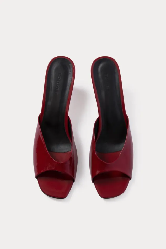 Rachel Comey Heels Women Taro Heel Scarlet Rachel Comey Heels Women Taro Heel Scarlet