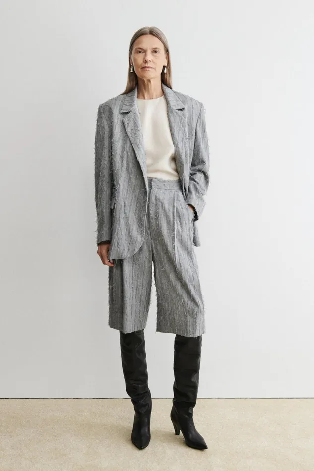 Rachel Comey Jackets Outerwear Women Elmhurst Blazer Grey Rachel Comey Jackets Outerwear Women Elmhurst Blazer Grey