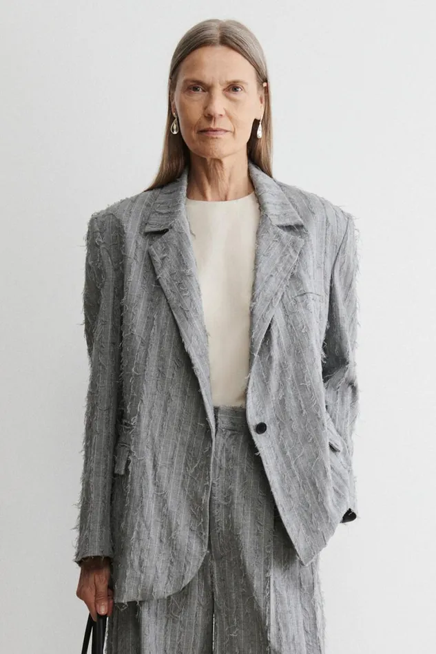 Rachel Comey Jackets Outerwear Women Elmhurst Blazer Grey Rachel Comey Jackets Outerwear Women Elmhurst Blazer Grey